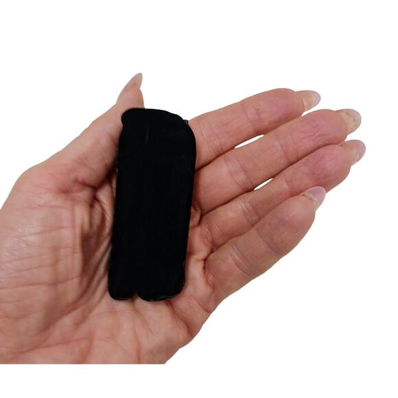 RARE Hermes GOLD AEROSPRAY Caleche Spray w Velvet Pouch 2.5" BOTTLE w Lid Vntg - Picture 9 of 12